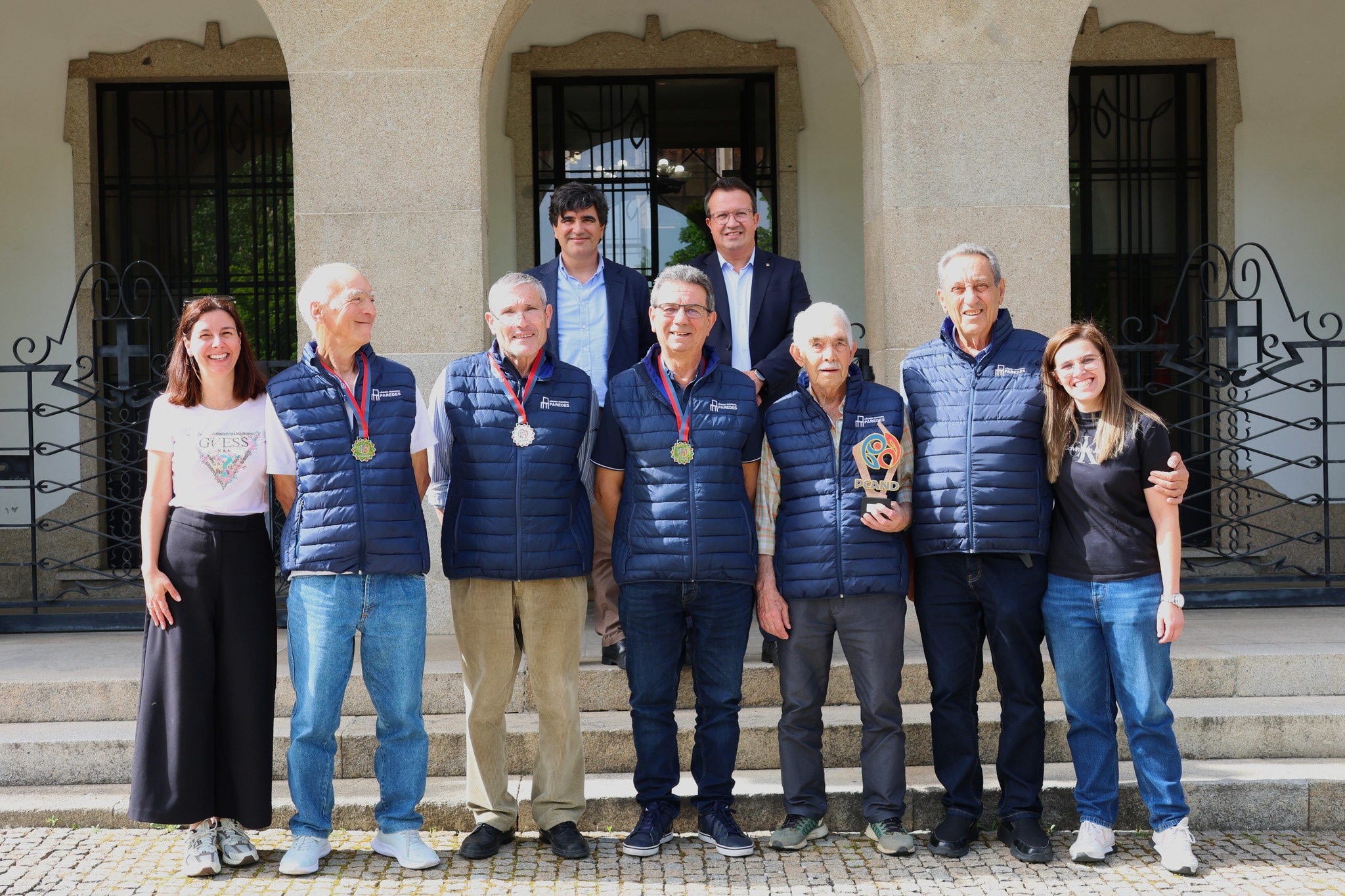 Presidente da Câmara de Paredes recebe equipa campeã nacional de Boccia Sénior