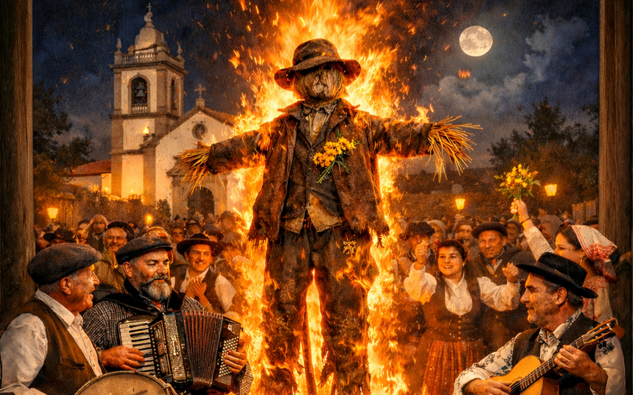 Queima do Maio em Recarei celebra tradição ancestral a 30 de abril com caldo verde gratuito