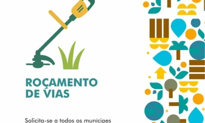 Roçamento de vias | dias 18 a 21 de abril

Para que o município possa efetuar os…