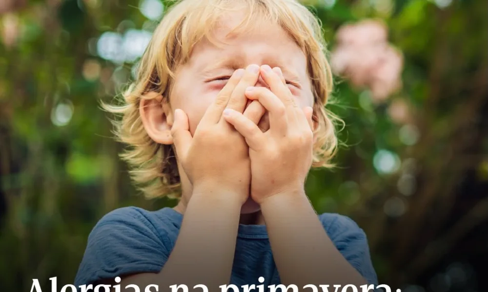 Sabia que 1 em 4 pessoas sofre de alergias na primavera?Deslize e saiba que cu…