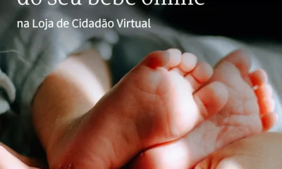 Sabia que já pode registar o nascimento do seu bebé online? A Loja do Cidadão Vi…