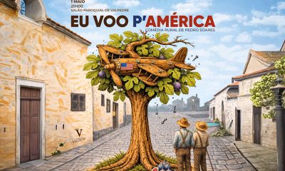 Teatro de Valpedre apresenta comédia rural “Eu Voo P’América” a 1 de maio em Penafiel