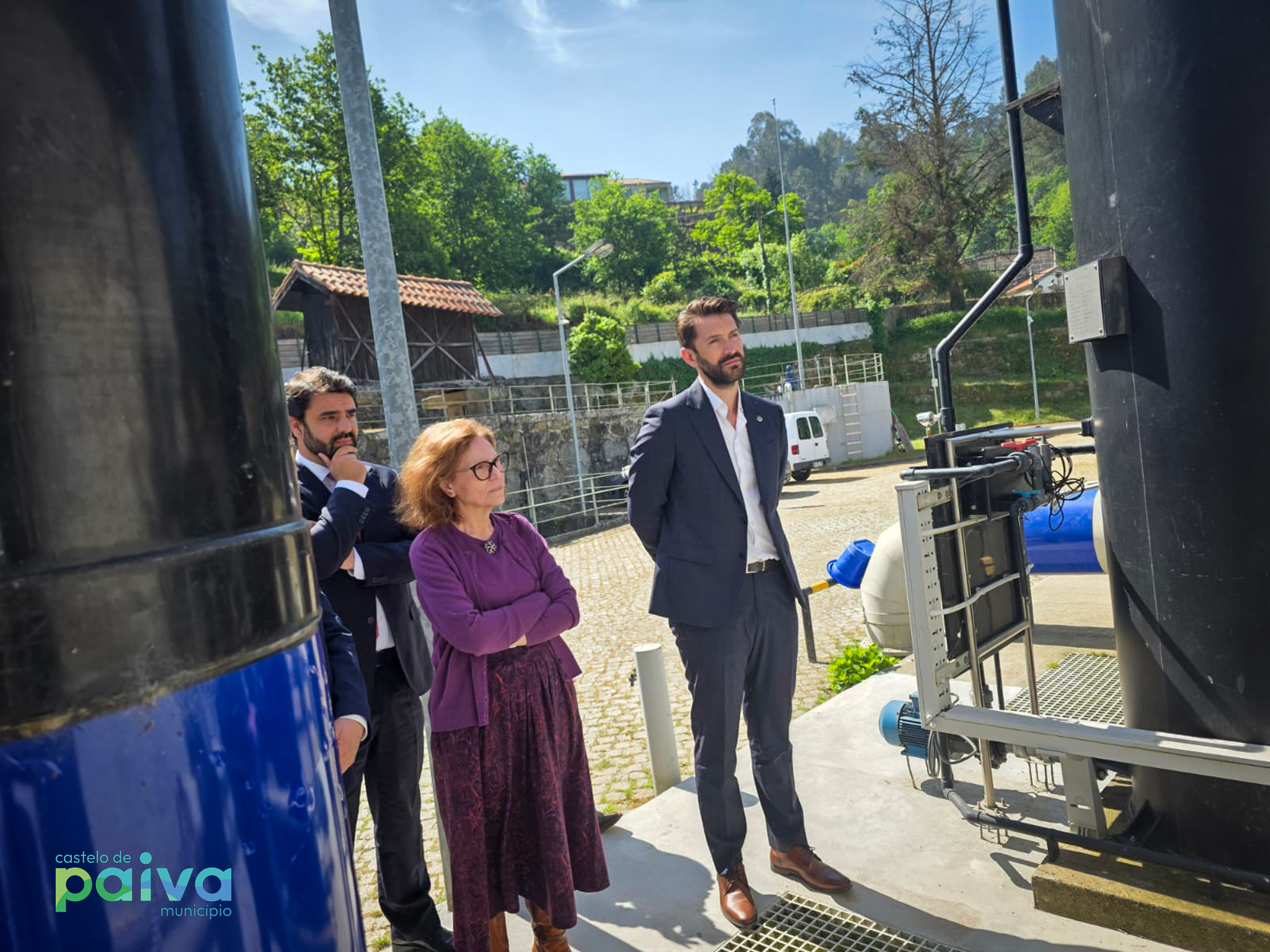 Castelo de Paiva recebe nova direção da SIMDOURO para discutir investimentos prioritários no saneamento