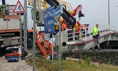 CM Vagos / AdRA realiza obras na Ponte da Vagueira