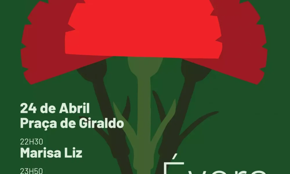 Évora: Concerto de Marisa Liz e conferência de Pacheco Pereira marcam o 25 de Abril