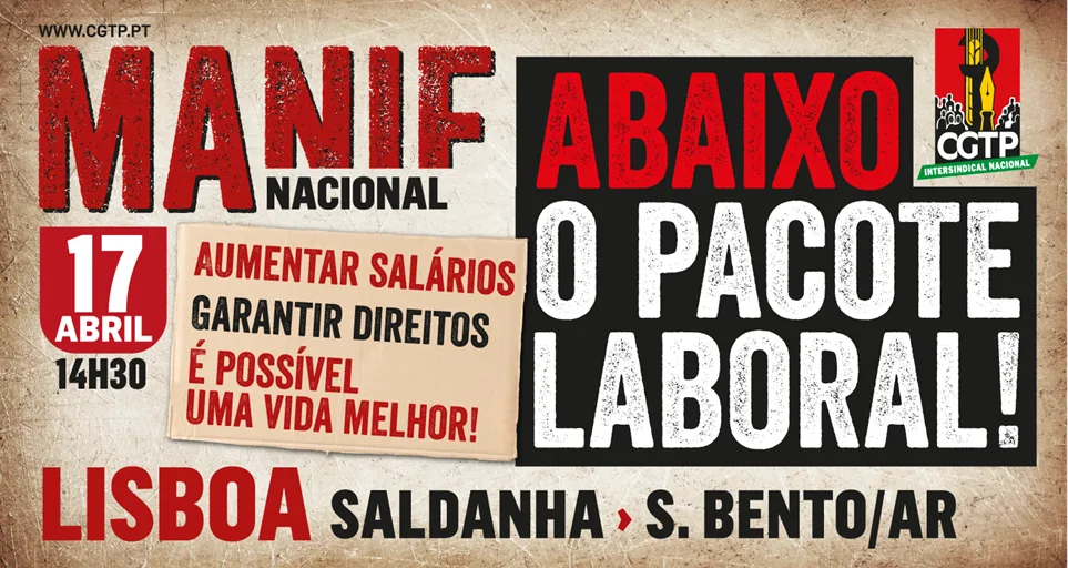 FENPROF convoca greve nacional para manifestação contra novo pacote laboral