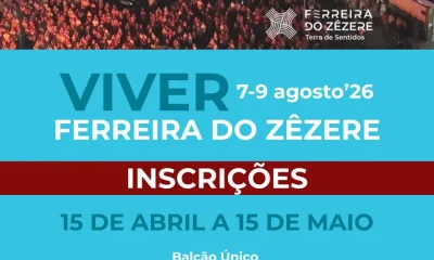 Inscrições para o “VIVER Ferreira do Zêzere” abrem esta quarta-feira