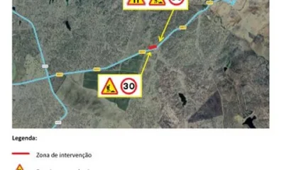 Serpa: Obras de reparação condicionam trânsito na Estrada Municipal 517