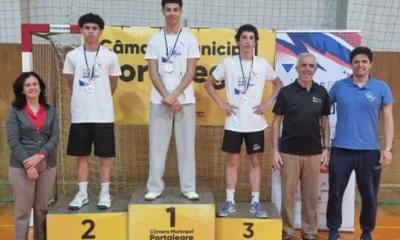 Nisa sobe ao pódio no torneio de badminton dos Jogos do Alto Alentejo