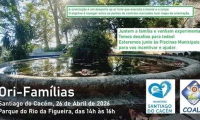 Santiago do Cacém promove tarde de Orientação em família no Parque do Rio da Figueira
