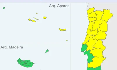 Alentejo sob aviso amarelo: Trovoada e granizo marcam esta terça-feira