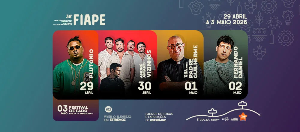 Estremoz: FIAPE 2026 começa já esta quarta feira – veja aqui o cartaz