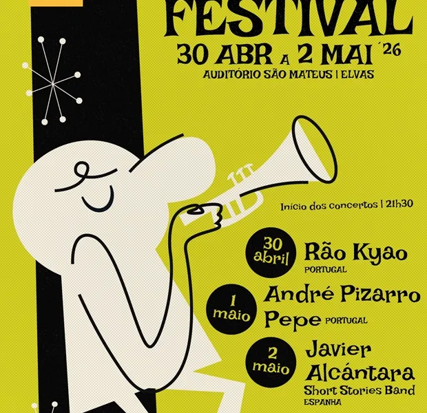 Elvas acolhe 11.ª edição do Art Jazz Festival no Auditório São Mateus