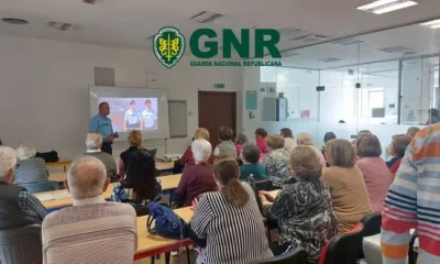 Vidigueira: GNR sensibiliza alunos da Universidade Sénior para a segurança no domicílio