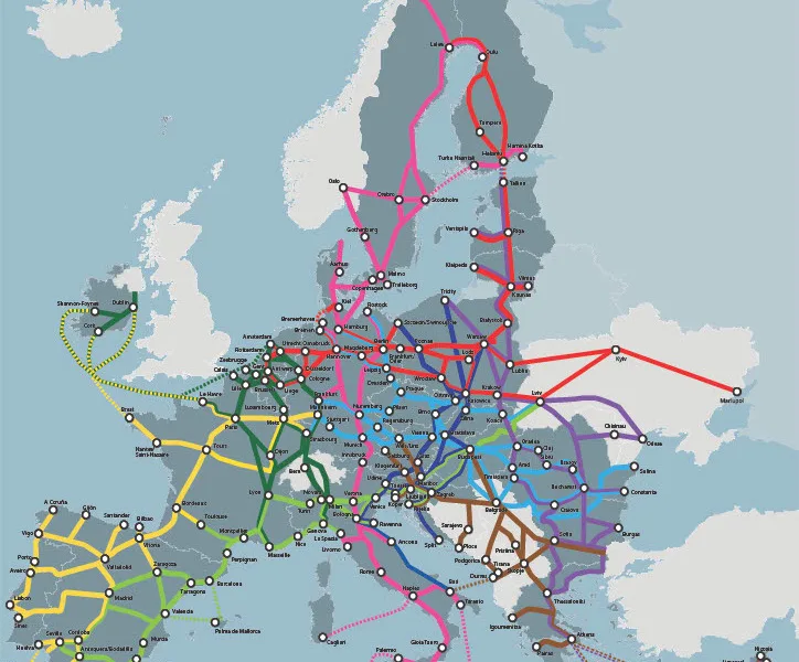 UE mobiliza 32,5 mil milhões de euros para modernizar transportes e ligar regiões remotas através da rede TEN-T