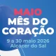 Alcácer do Sal celebra “Maio, Mês do Coração” com programa de desporto e saúde em espaços públicos.
