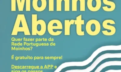 “Moinhos Abertos” celebra património nacional com visitas gratuitas