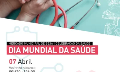 Beja celebra Dia Mundial da Saúde no Mercado Municipal