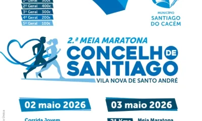 Meia Maratona de Santiago regressa a Vila Nova de Santo André