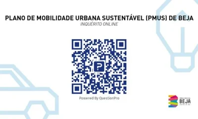 Beja lança inquérito à população para elaborar Plano de Mobilidade Urbana Sustentável