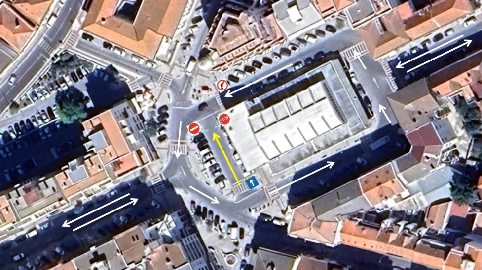 Alteração de trânsito em Santiago do Cacém