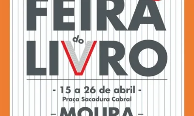 Moura celebra 45 anos de Feira do Livro com programação cultural diversificada na Praça Sacadura Cabral