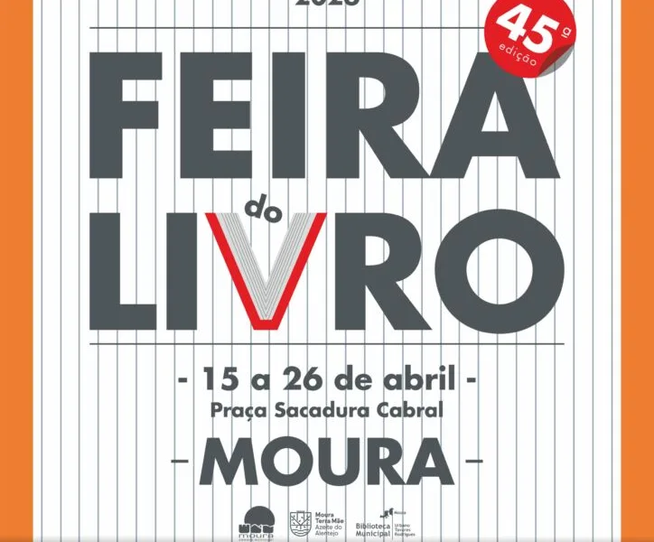 Moura celebra 45 anos de Feira do Livro com programação cultural diversificada na Praça Sacadura Cabral