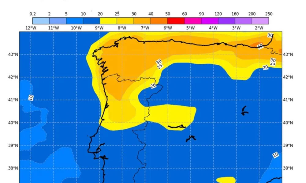 #tempo #previsao_semana

 Previsão do estado do tempo – semana de 06 a 12 de abr…