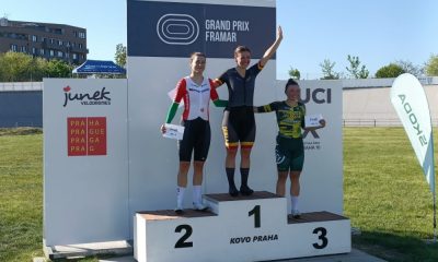 Daniela Campos é a segunda classificada em Omnium no GP Junek Velodromes na República Checa » Ciclismo + TV