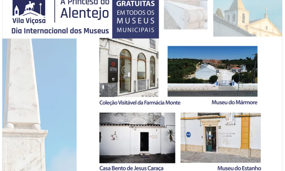 DIA INTERNACIONAL DOS MUSEUS | VILA VIÇOSA |  DOMINGO

De modo a comemorar o Dia…