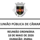 Reunião Ordinária da Câmara Municipal de Viana do Alentejo | 18 de maio de 2026…