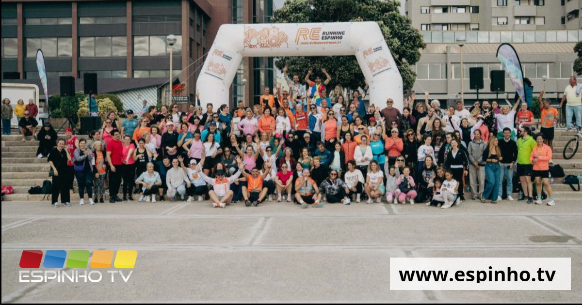 Corrida e Zumba com o Running Espinho!