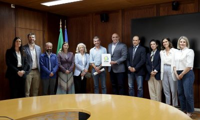 A CCDR Alentejo entregou à Galp o Título Digital de Instalação para o projeto GalpH2Park