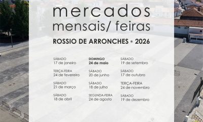 FEIRA DE MAIO

Domingo, dia 24 de maio, no Espaço Multiusos do Rossio.

#Mercado…
