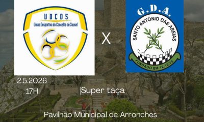 O Futsal Arenense joga este sábado, dia 2 de maio, a Final da Supertaça, contra…