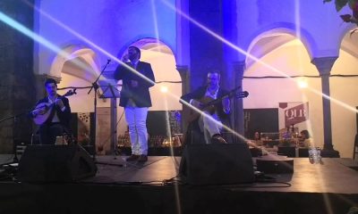 Já se ouve a voz de Luís Lourenço e as guitarras de José Geadas e Miguel Monteir…