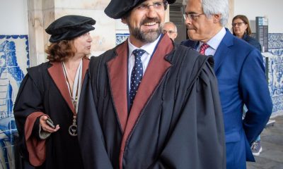 Carlos Zorrinho marcou presença na tomada de posse do novo Reitor da Universidad…