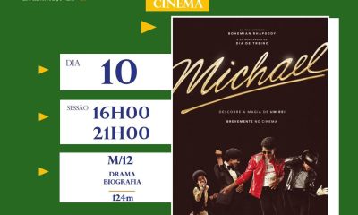 CINE ALTER
 10 de MAIO 

MICHAEL
 Cineteatro de Alter do Chão – 16H00 e 21H00
…