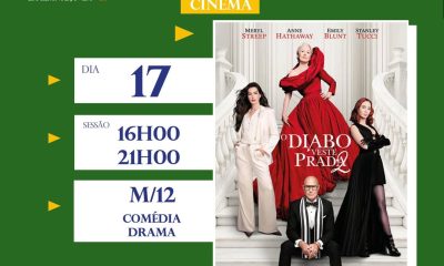 CINE ALTER
  17 de MAIO 

 O DIABO VESTE PRADA 2
Cineteatro de Alter do Chão –…