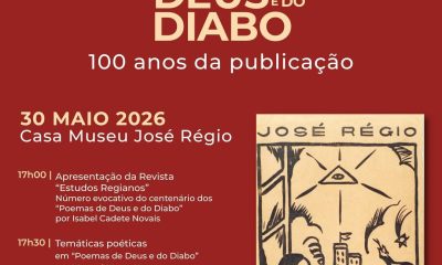 Sessão Evocativa dos 100 anos de publicação dos “Poemas de Deus e do Diabo”, de …