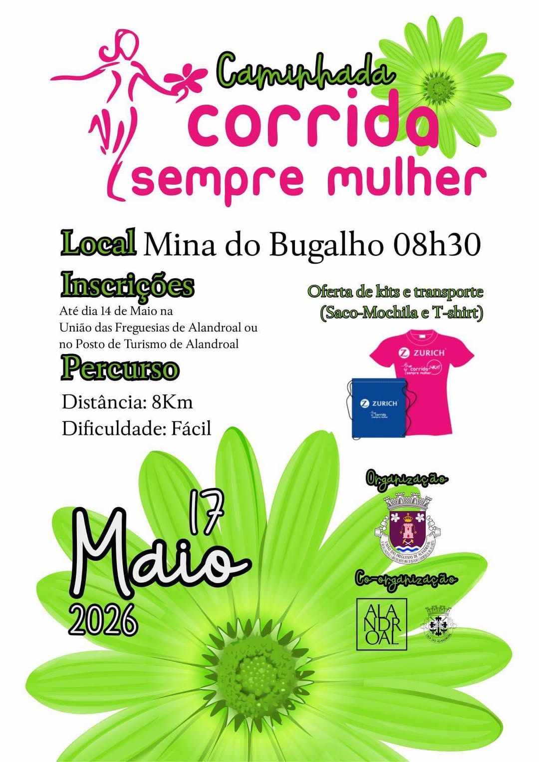 O transporte para a Caminhada Corrida Sempre Mulher será feito às 8h00 a partir…