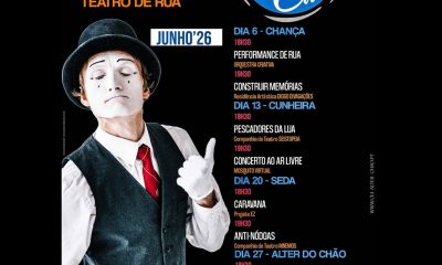 𝗙𝗘𝗦𝗧𝗜𝗩𝗔𝗟 𝗔𝗥𝗧𝗘𝗦 𝗣𝗢𝗥 𝗖𝗔́

 A 3.ª edição do Festival Artes Por Cá é dedicada ao te…