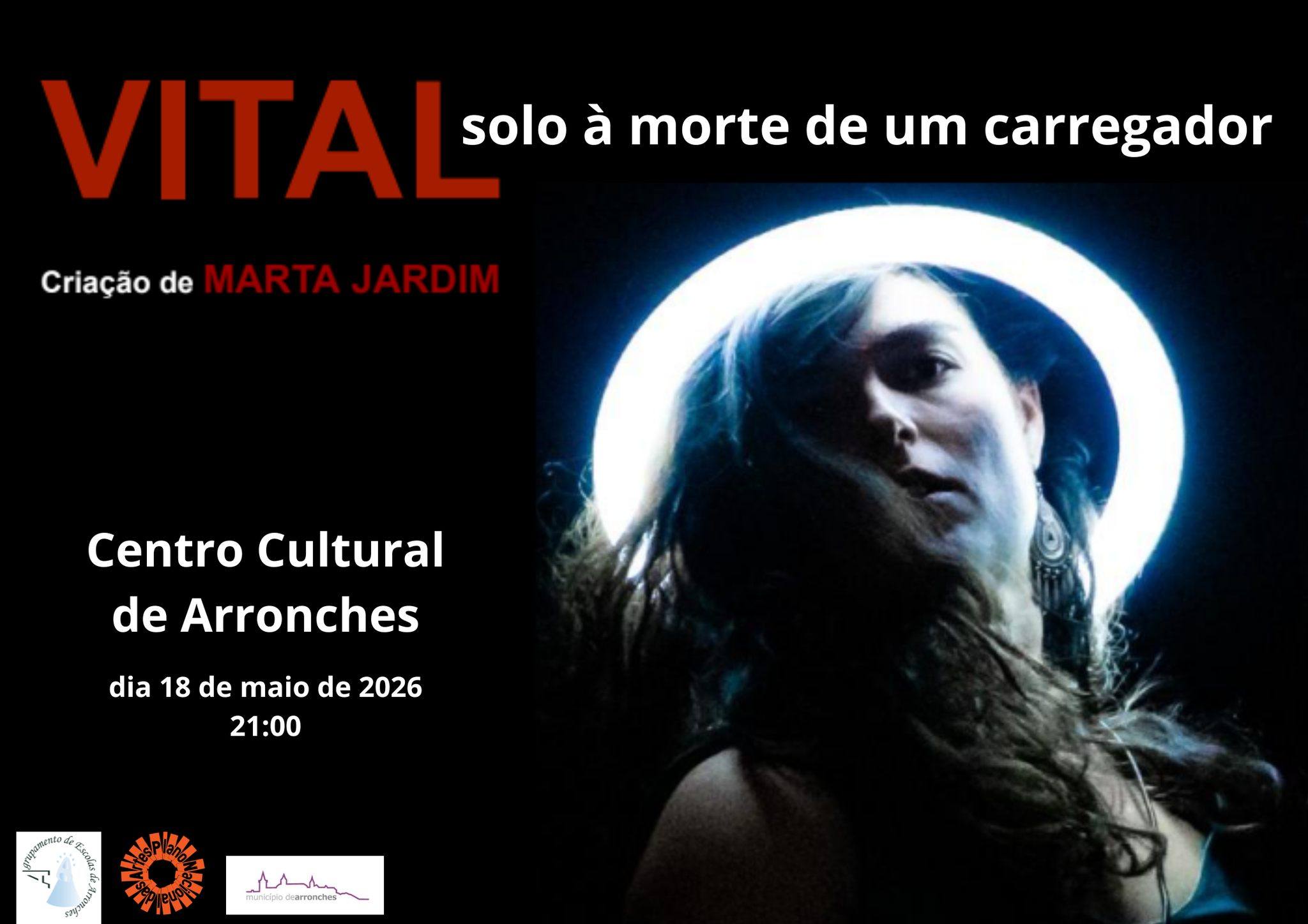 DIVULGAÇÃO

ESPETÁCULO ‘VITAL’

Dia 18 de maio (segunda-feira), pelas 21H00, no …