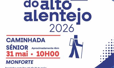 Caminhada Sénior dos XXIV Jogos do Alto Alentejo 
 31 de maio (domingo)
 Monfor…