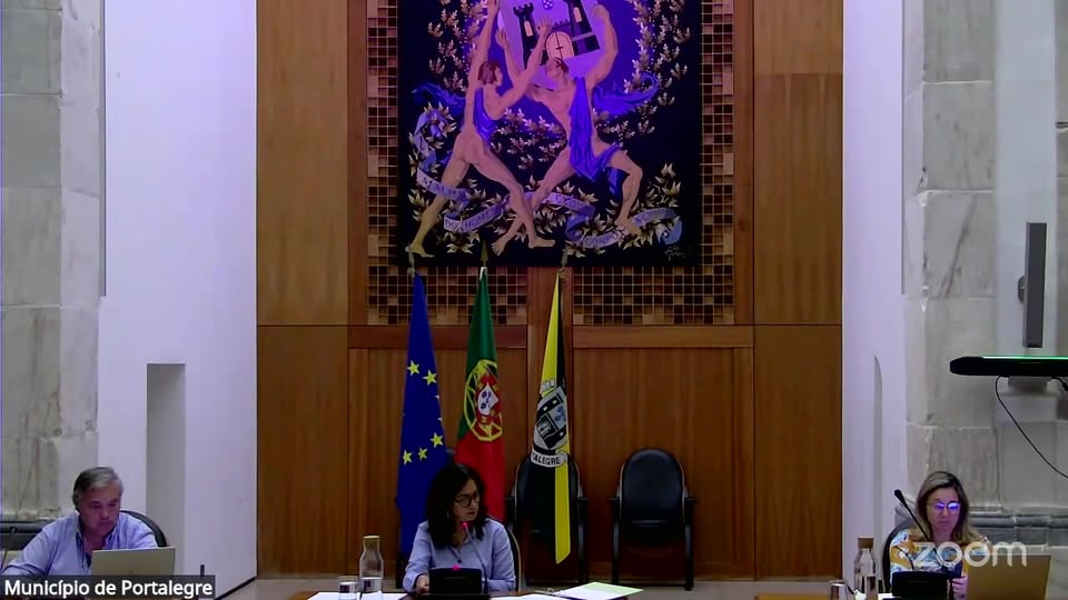 Reunião Ordinária da Câmara Municipal de Portalegre, dia 20 de maio de 2026, pel…