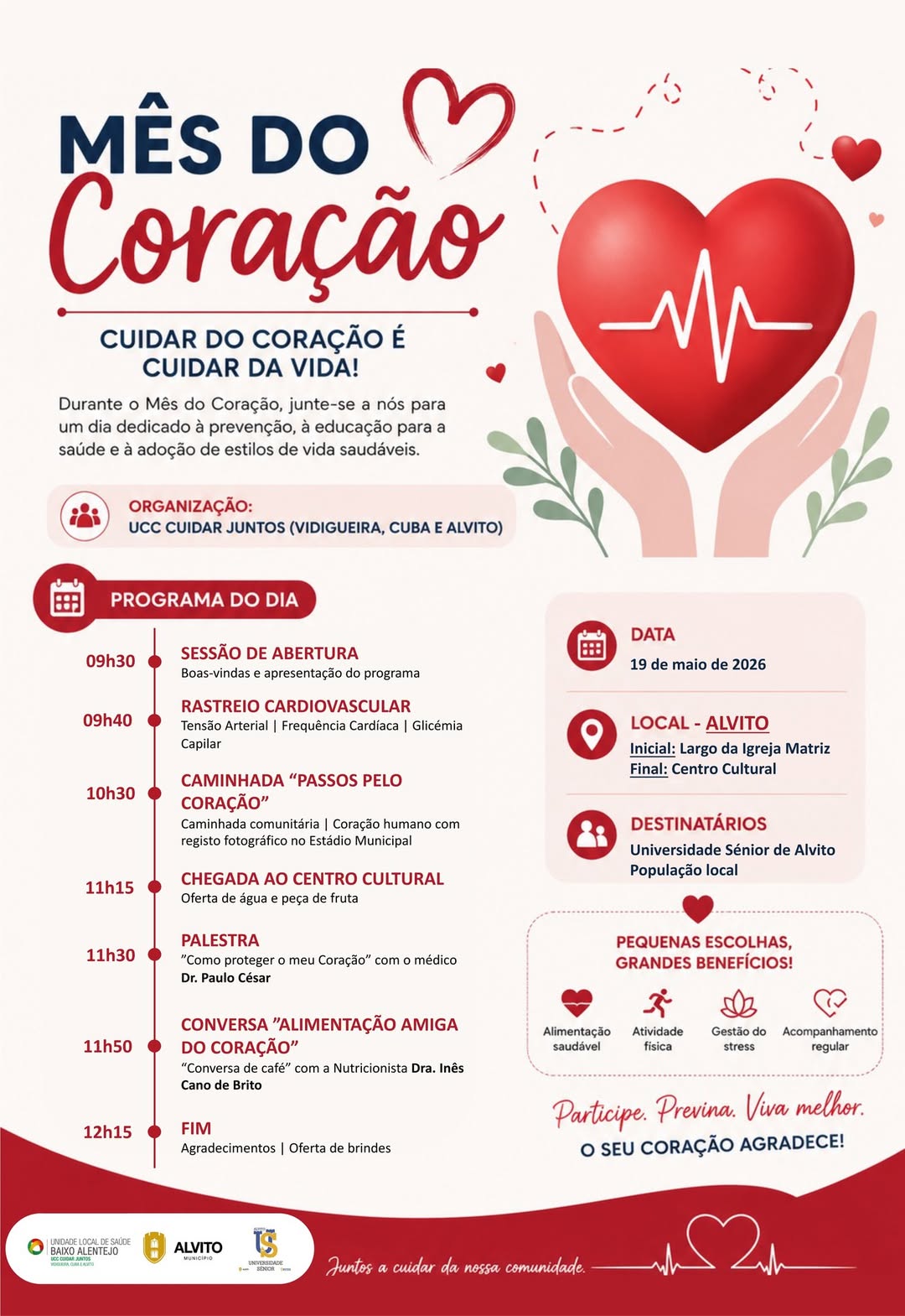 Amanhã, dedique o dia à prevenção e educação para a saúde!