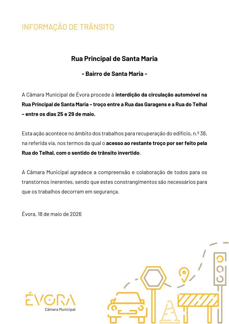 Informação de trânsito: