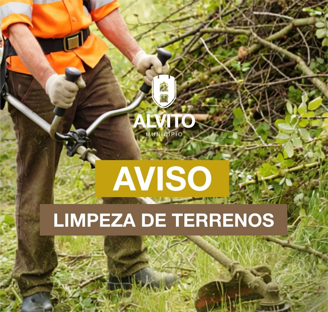 AVISO | Limpeza de Terrenos

Relembramos que o prazo para a limpeza de terreno…