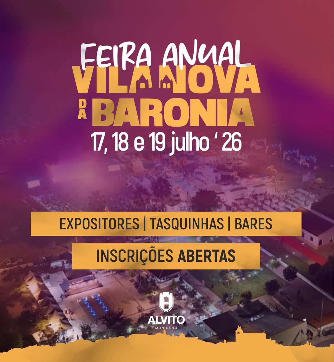 Feira Anual de Vila Nova da Baronia 2026

Já se encontram abertas as inscrições…