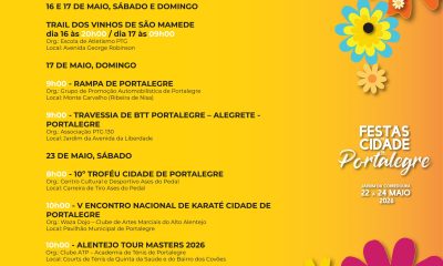 As Festas da Cidade de Portalegre 2026 estão a chegar!  

Fique a conhecer, ao p…